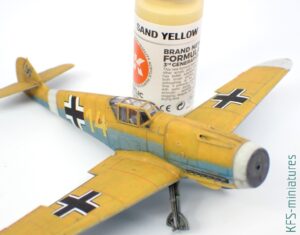 1/72 Bf 109F-4 - Eduard - Budowa cz.2