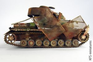 1/35 Pz.Kpfw.IV Ausf.J - malowanie