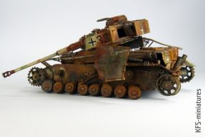 1/35 Pz.Kpfw.IV Ausf.J - malowanie