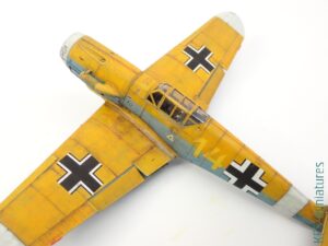 1/72 Bf 109F-4 - Eduard - Budowa cz.2