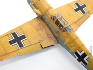 1/72 Bf 109F-4 - Eduard - Budowa cz.2