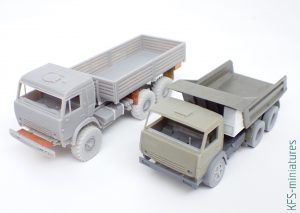 1/72 KamAZ - Budowa