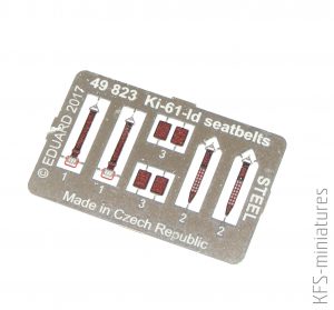 1/48 Ki-61-Id seatbelts STEEL - Eduard