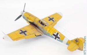 1/72 Bf 109F-4 - Eduard - Budowa cz.2