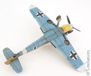 1/72 Bf 109F-4 - Eduard - Budowa cz.2