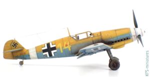 1/72 Bf 109F-4 - Eduard - Budowa cz.2