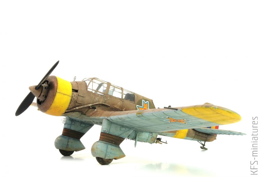 1/72 PZL.23B Karaś in Romanian Service