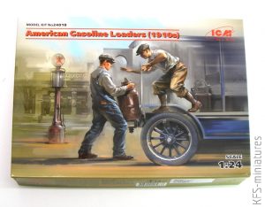 1/24 Gasoline Delivery Ford T - ICM