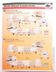 CH-47C “Chinook” In Iranian Service - KMA Modeller