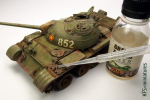 1/35 Chinese Medium Tank Type 59 - Malowanie