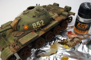 1/35 Chinese Medium Tank Type 59 - Malowanie