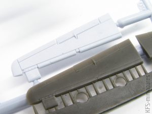 1/48 P-51D control surfaces for Airfix - Eduard