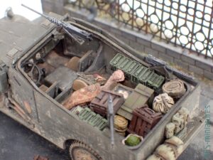 1/72 White M3A1 Scout Car - Budowa cz.3