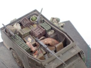 1/72 White M3A1 Scout Car - Budowa cz.3