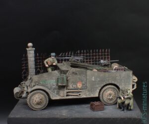 1/72 White M3A1 Scout Car - Budowa cz.3