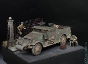 1/72 White M3A1 Scout Car - Budowa cz.3