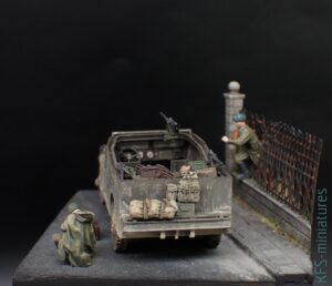 1/72 White M3A1 Scout Car - Budowa cz.3