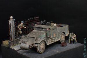 1/72 White M3A1 Scout Car - Budowa cz.3