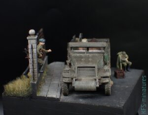 1/72 White M3A1 Scout Car - Budowa cz.3