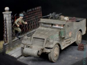 1/72 White M3A1 Scout Car - Budowa cz.3