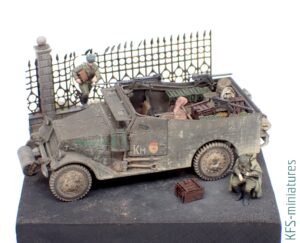 1/72 White M3A1 Scout Car - Budowa cz.3