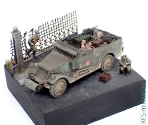 1/72 White M3A1 Scout Car - Budowa cz.3