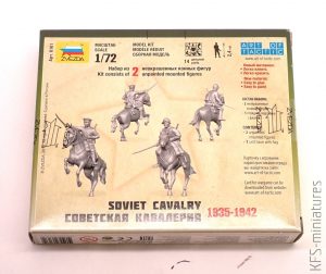 1/72 Soviet Cavalry - 1935-1942 - Zvezda