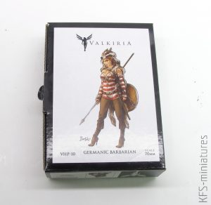 70mm Germanic Barbarian - Valkiria Miniatures