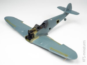 1/48 Bf 109 G14 AS - Budowa