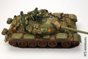 1/35 Chinese Medium Tank Type 59 - Malowanie