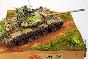 1/35 Chinese Medium Tank Type 59 - Malowanie