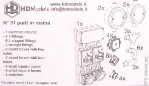 1/35 Industrial electrical system - HD Models