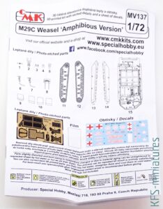 1/72 M29C Weasel - Amphibious Version - Planet Models