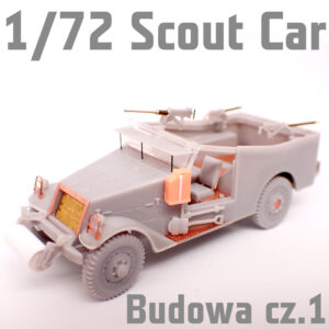 1/72 White M3A1 Scout Car - Waloryzacja - AGB