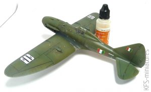 1/48 Reggiane Re.2005 Special Hobby - Budowa