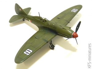 1/48 Reggiane Re.2005 Special Hobby - Budowa