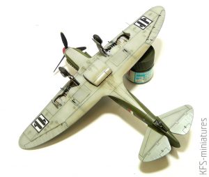 1/48 Reggiane Re.2005 Special Hobby - Budowa