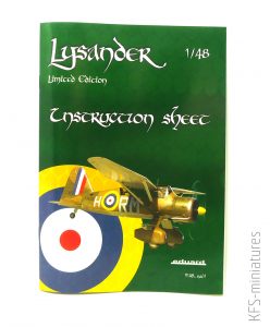 1/48 Westland Lysander - Limited Edition - Eduard