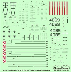1/72 F-16 Jastrząb - Dodatkowe waloryzacje