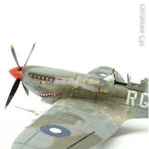 1/48 Spitfire Mk. VIII - Eduard - Budowa Cz.2