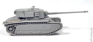 1/72 ARL-44 The Last French Heavy Tank - Planet Models - Budowa