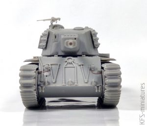 1/72 ARL-44 The Last French Heavy Tank - Planet Models - Budowa
