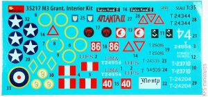1/35 Grant Mk.I Interior Kit - MiniArt 35217