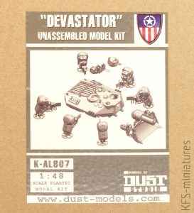 1/48 M7D Devastator Kit - DUST 1947