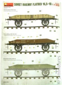 1/35 Soviet Railway Flatbed 16,5-18t - MiniArt