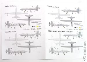 1/144 General Atomics MQ-9 REAPER US UAV Attacker - Miniwing