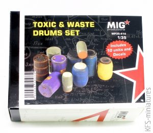 1/35 Toxic & Waste Drum Set - MIG-productions