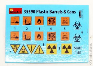 1/35 Plastic Barrels & Cans - MiniArt