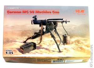 1/35 German MG08 Machine Gun - ICM